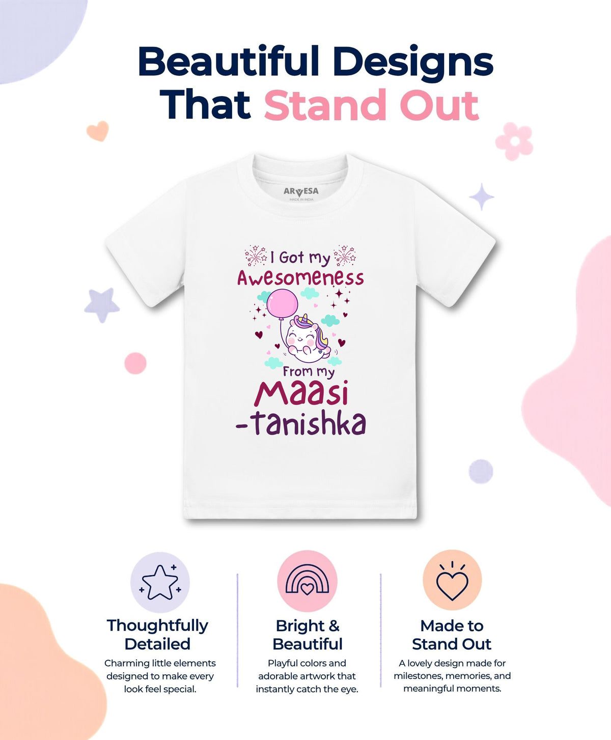 Yes | I Got Awesomeness From Maasi - T-shirt