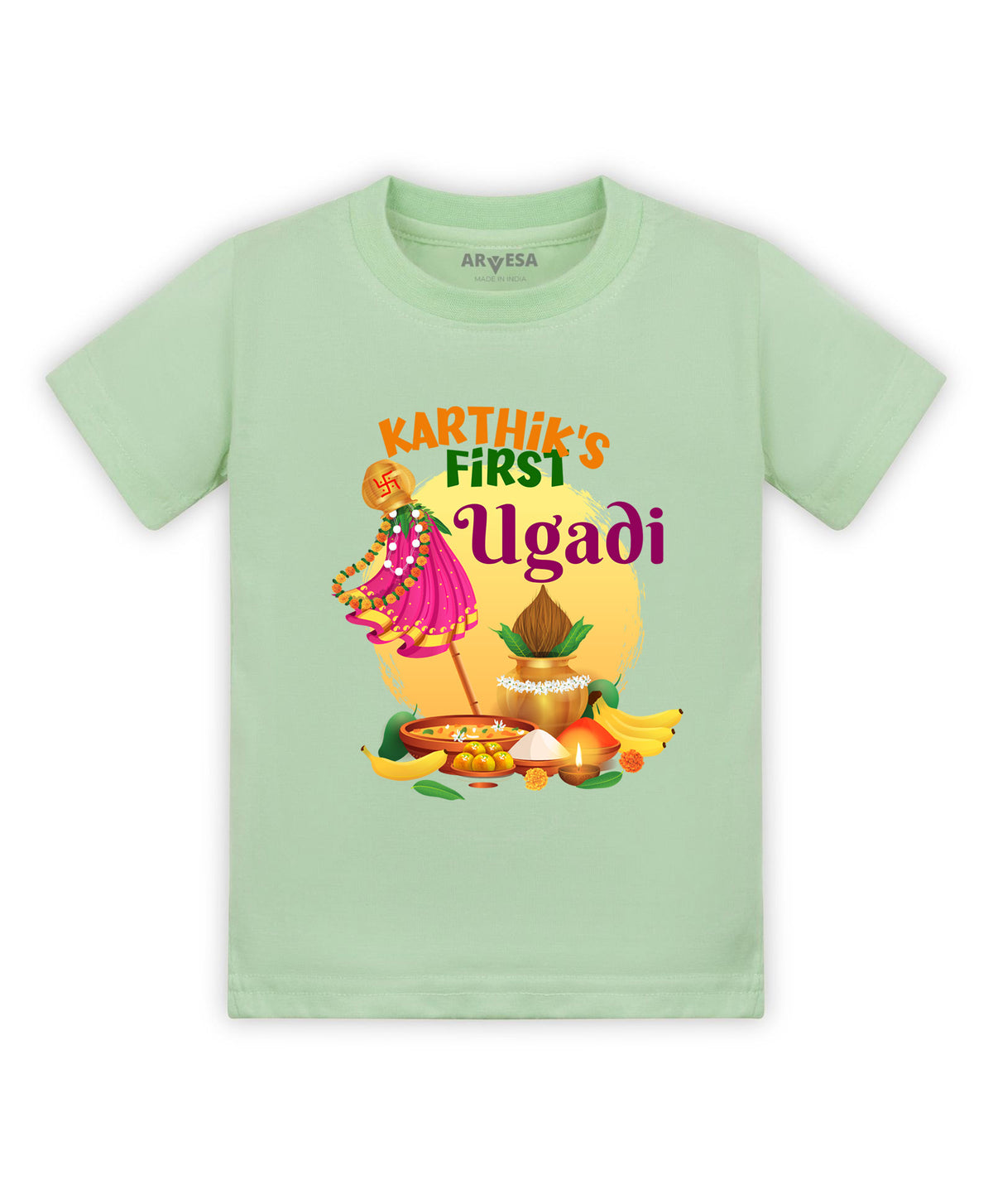 Yes | My First Ugadi - T-shirt