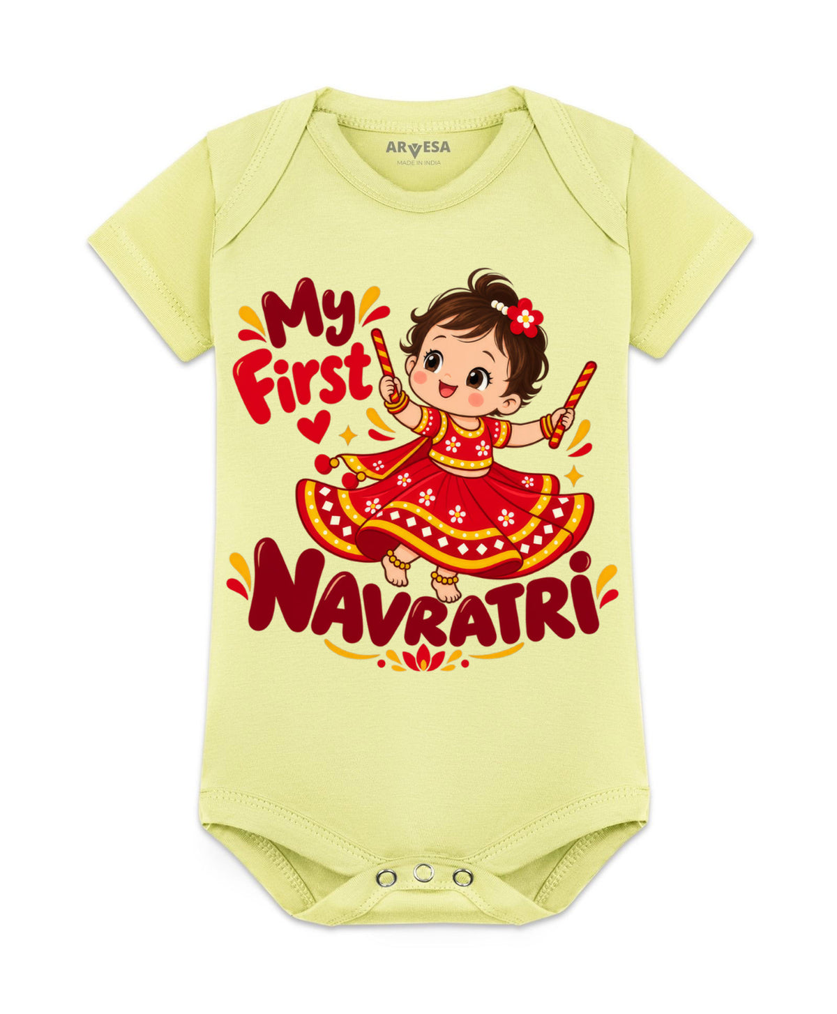 No | My First Navratri - Romper