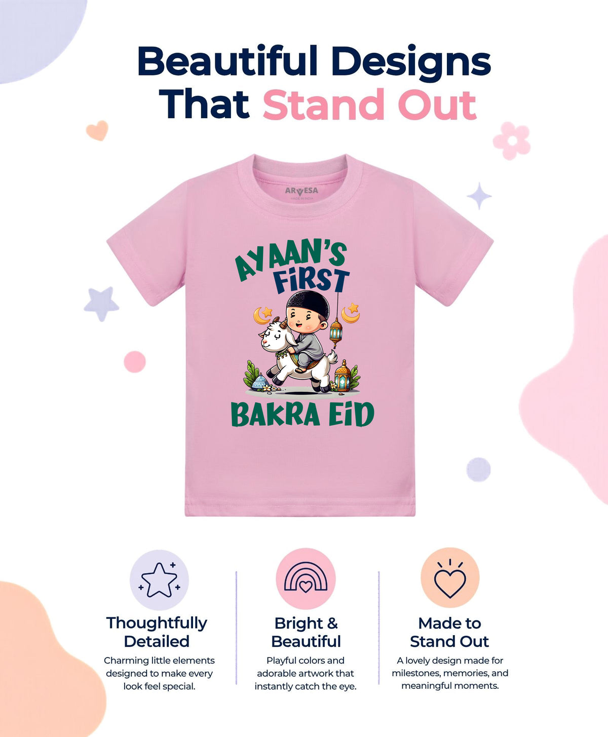 Yes | My First Eid - T-shirt