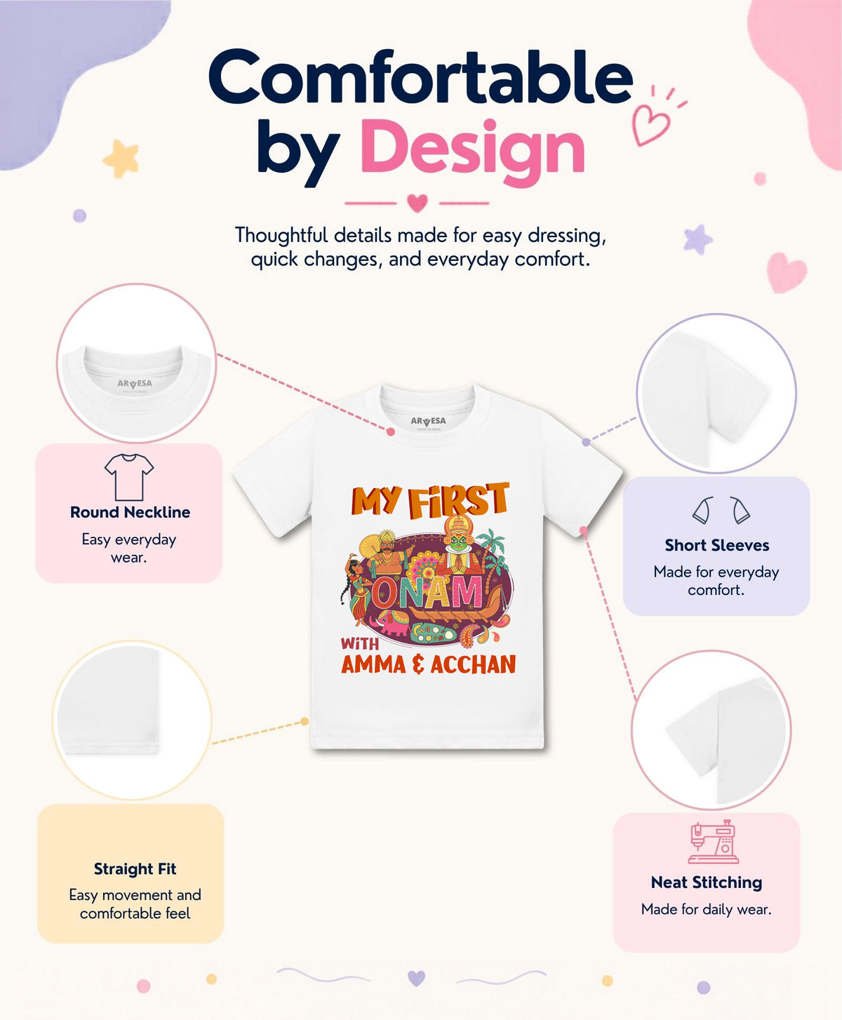 No | My First Onam - T-shirt