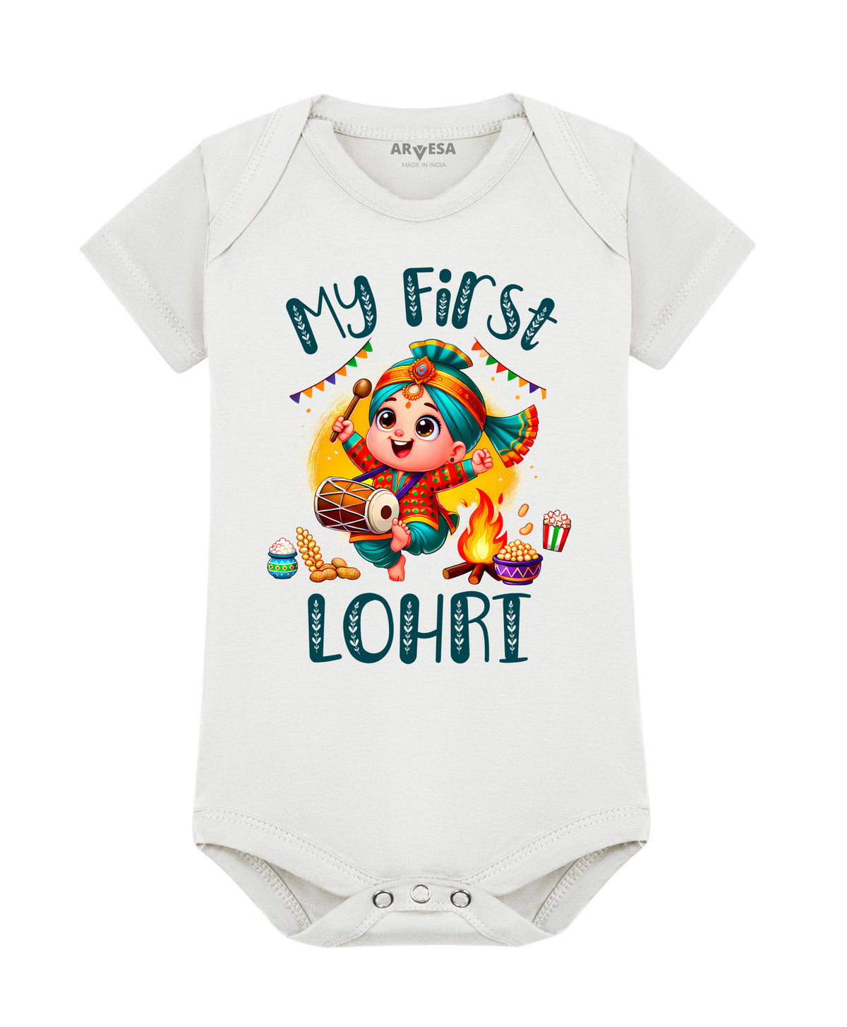 No | My First Lohri - Romper