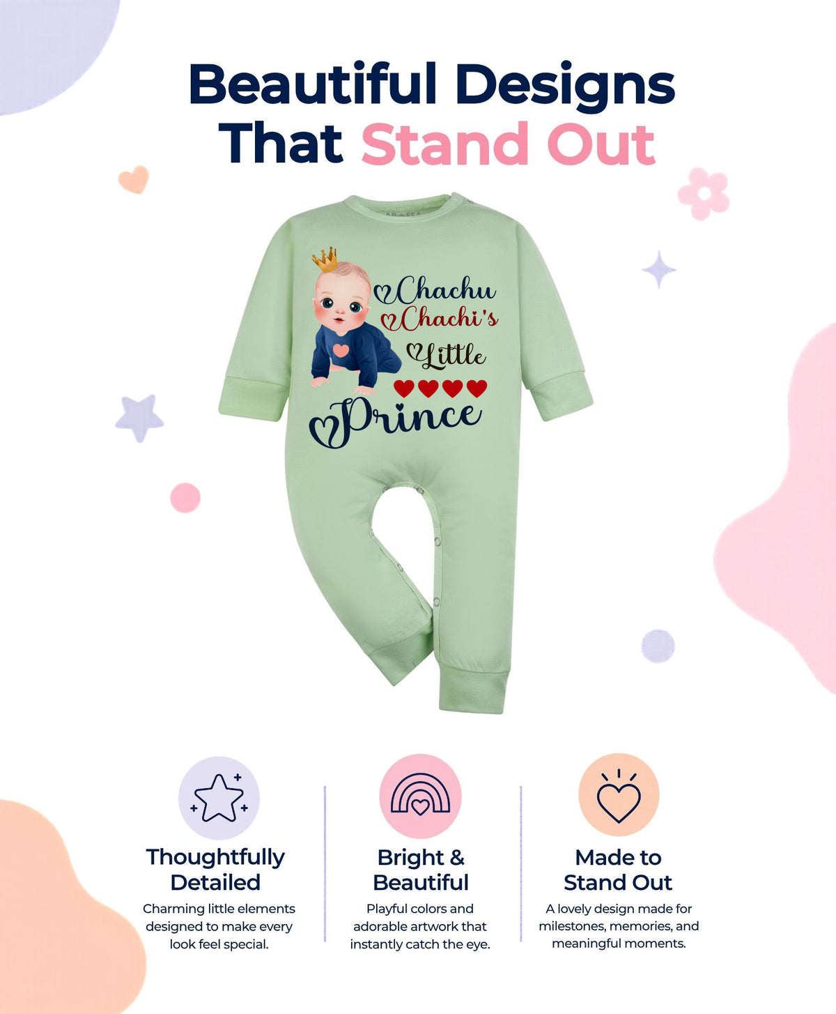 No | Chachu Chachi'S Little Prince - Jumpsuit