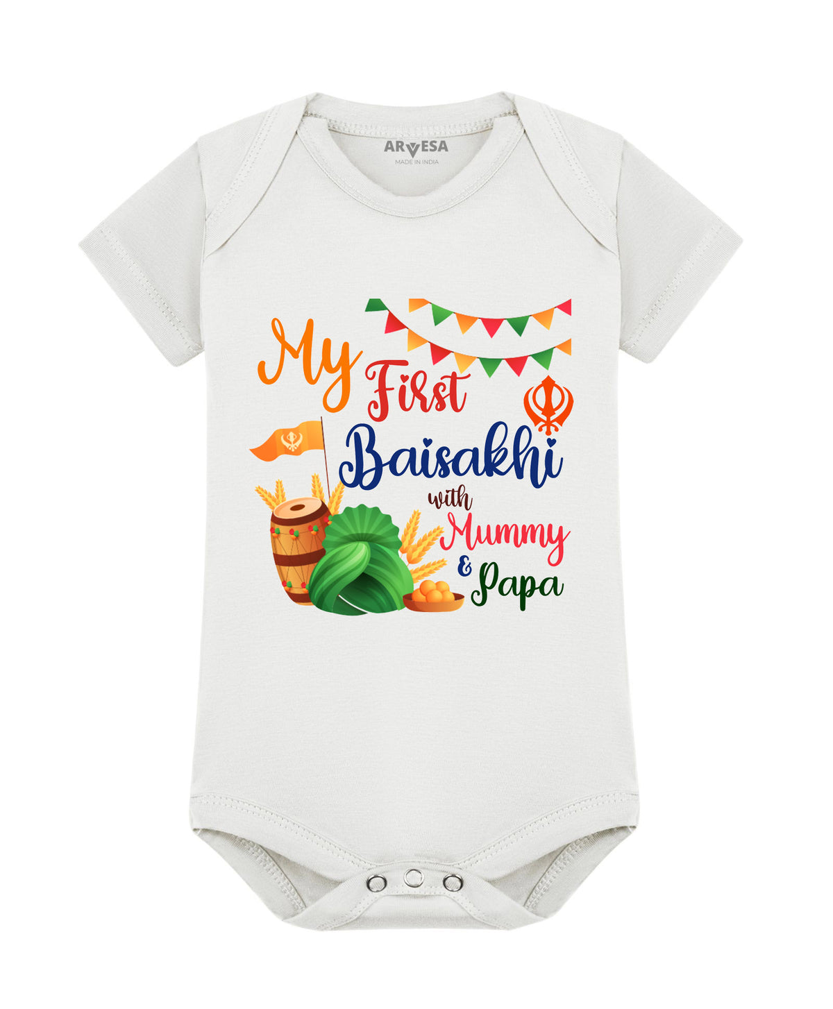 No | My First Baisakhi - Romper