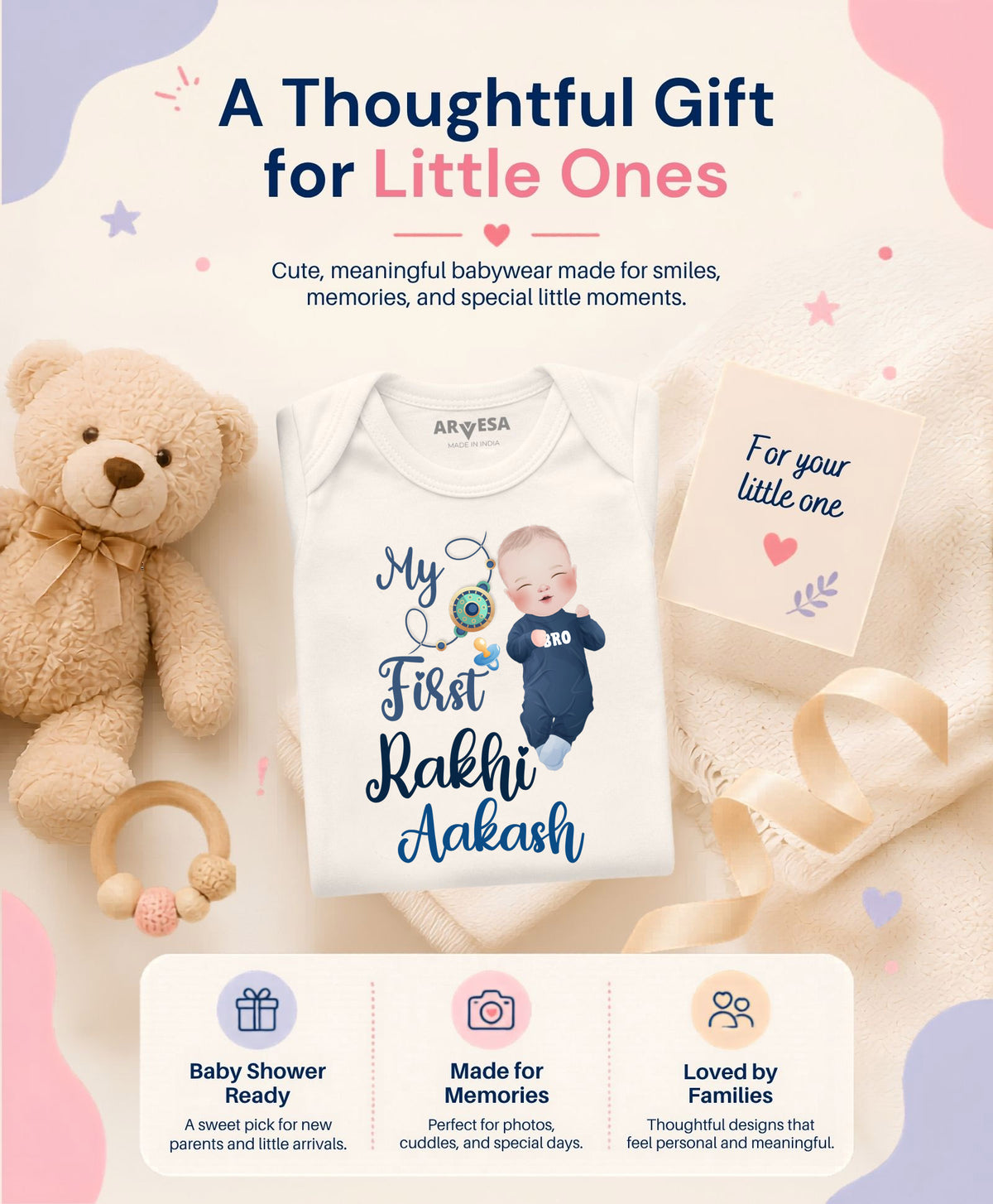 Yes | My First Rakhi - Romper