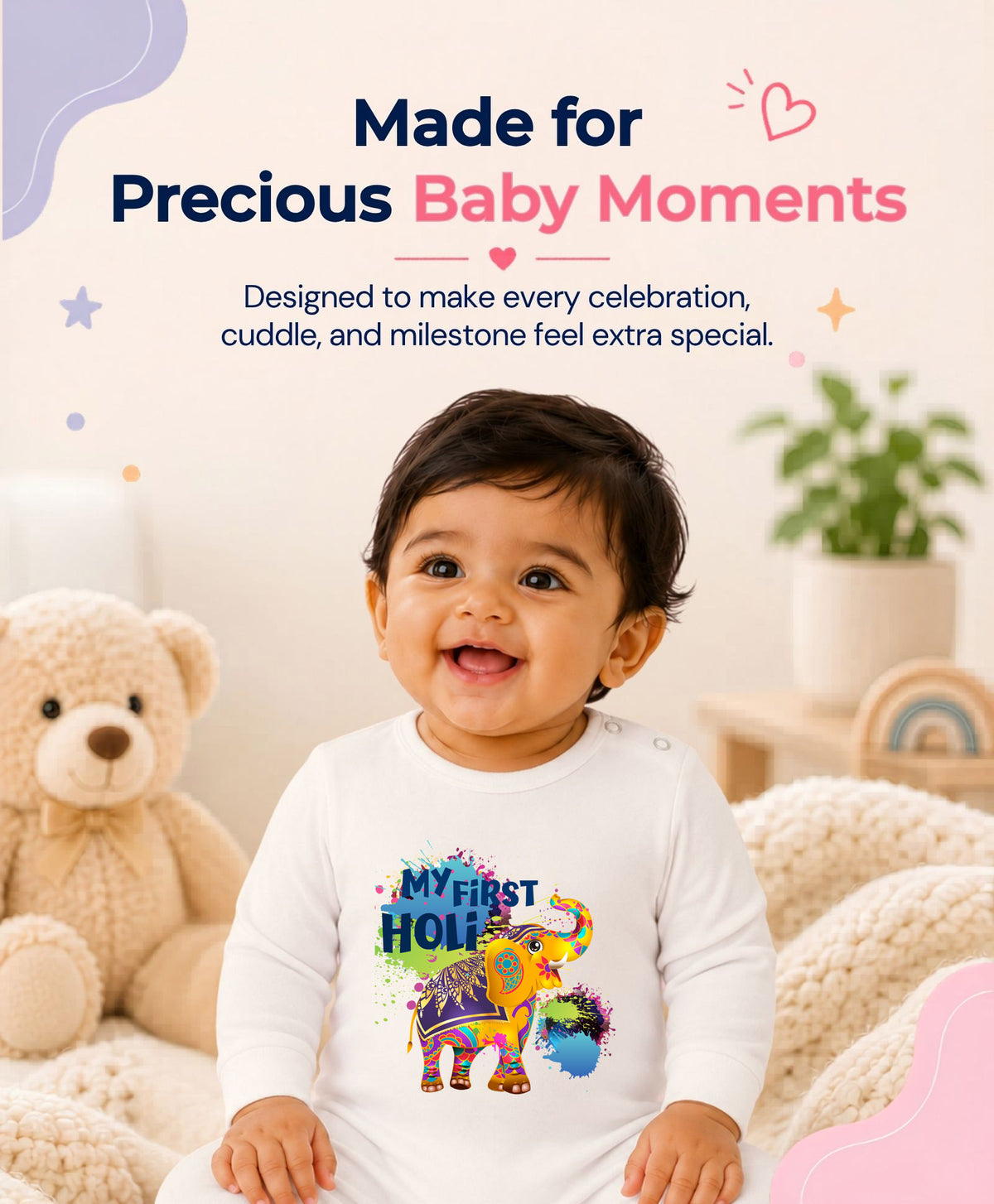 No | My First Holi - Jumpsuit