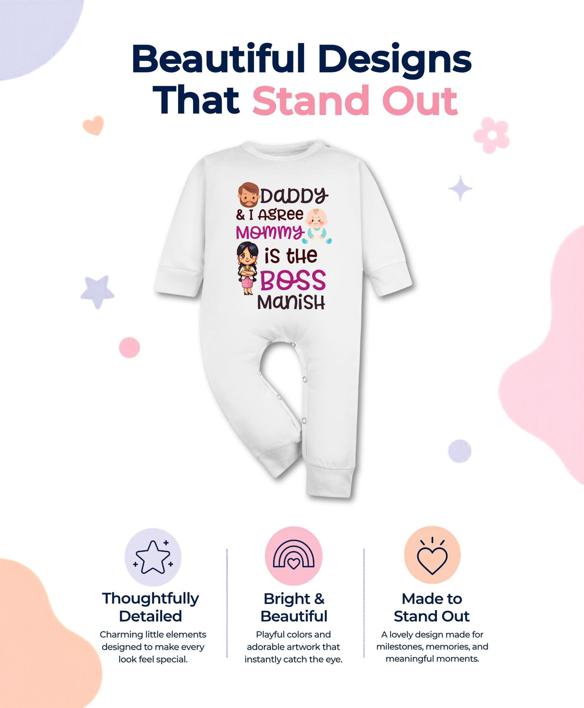 Yes | Daddy & I Agree Mommy Is Boss - Jumpsuit