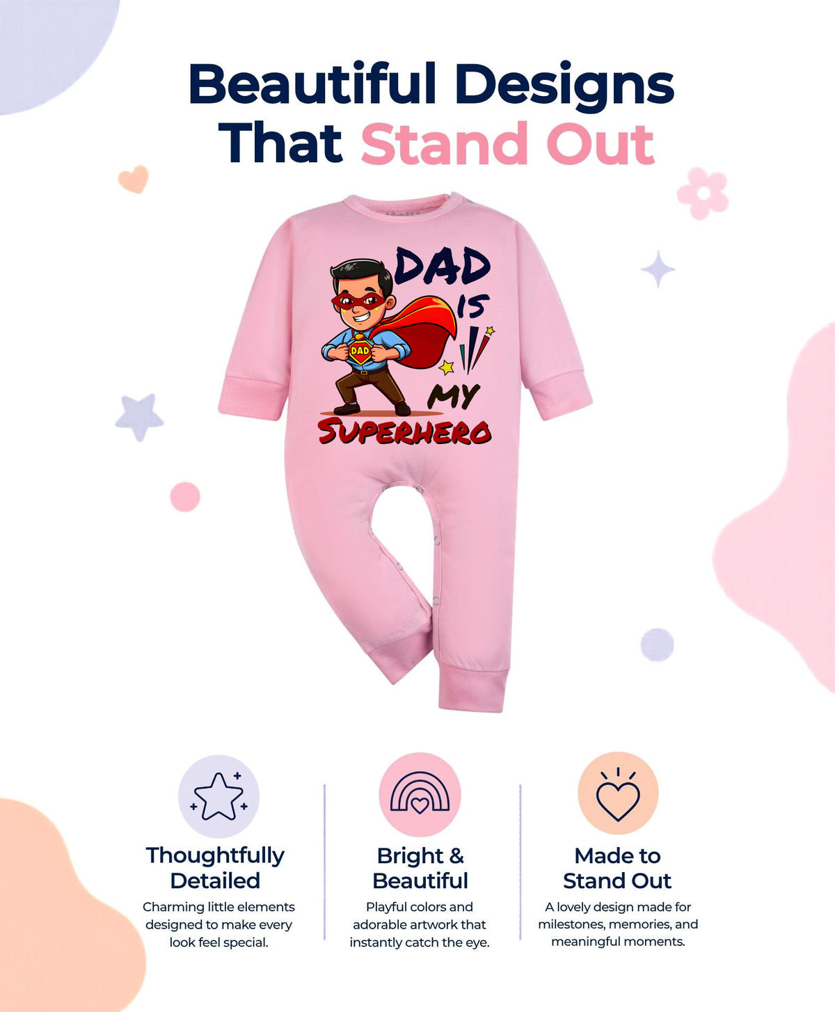 No | Dad Is My Superhero - Jumpsuit