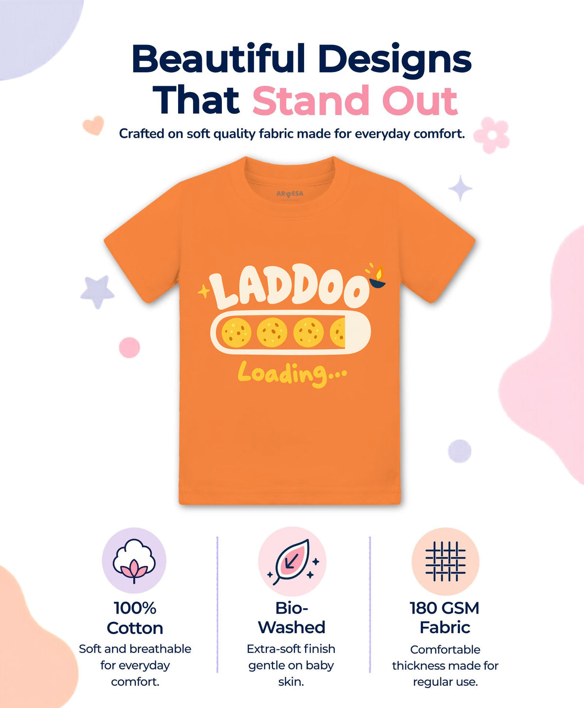 Laddoo Loading Diwali - T-shirt