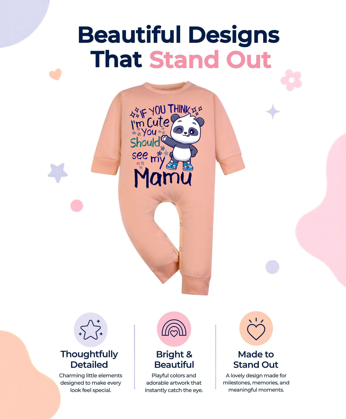 No | I Am Cute You Should See My Mamu - Jumpsuit