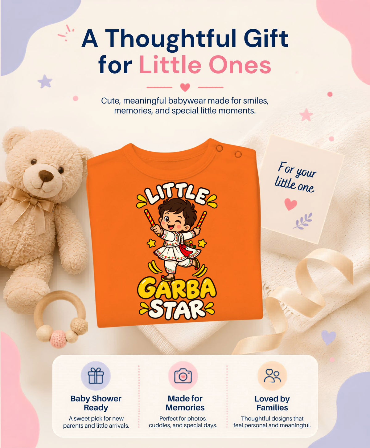 Little Garba Star Navratri - Jumpsuit