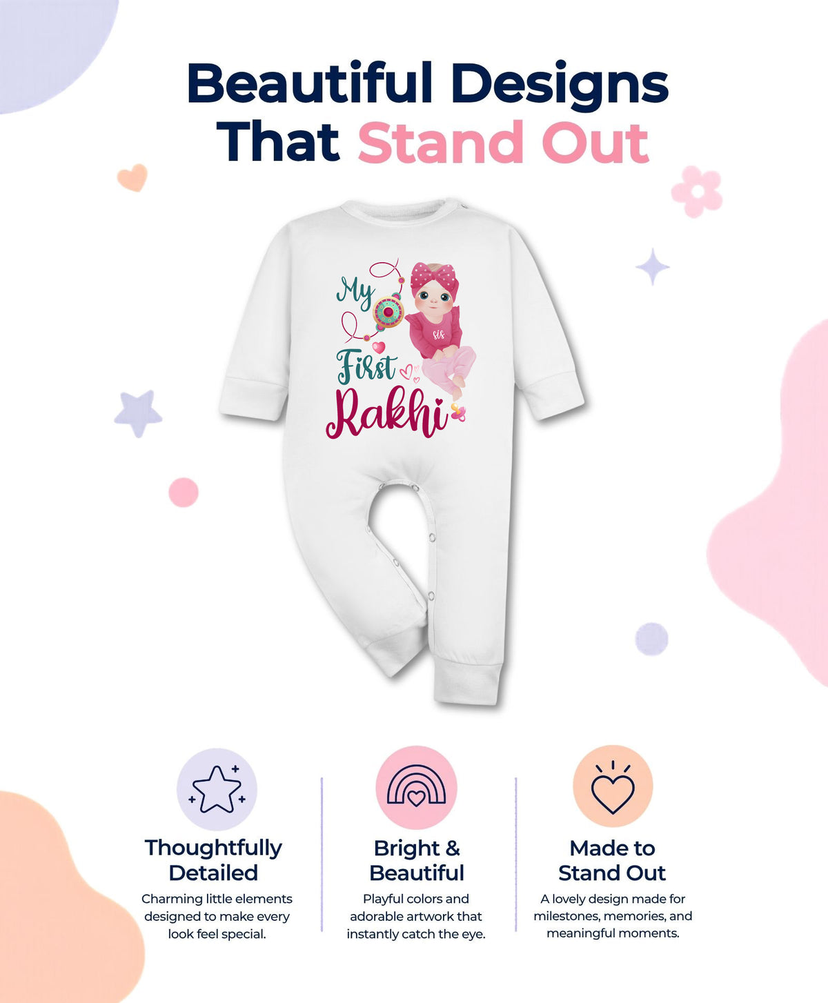 No | My First Rakhi - Jumpsuit
