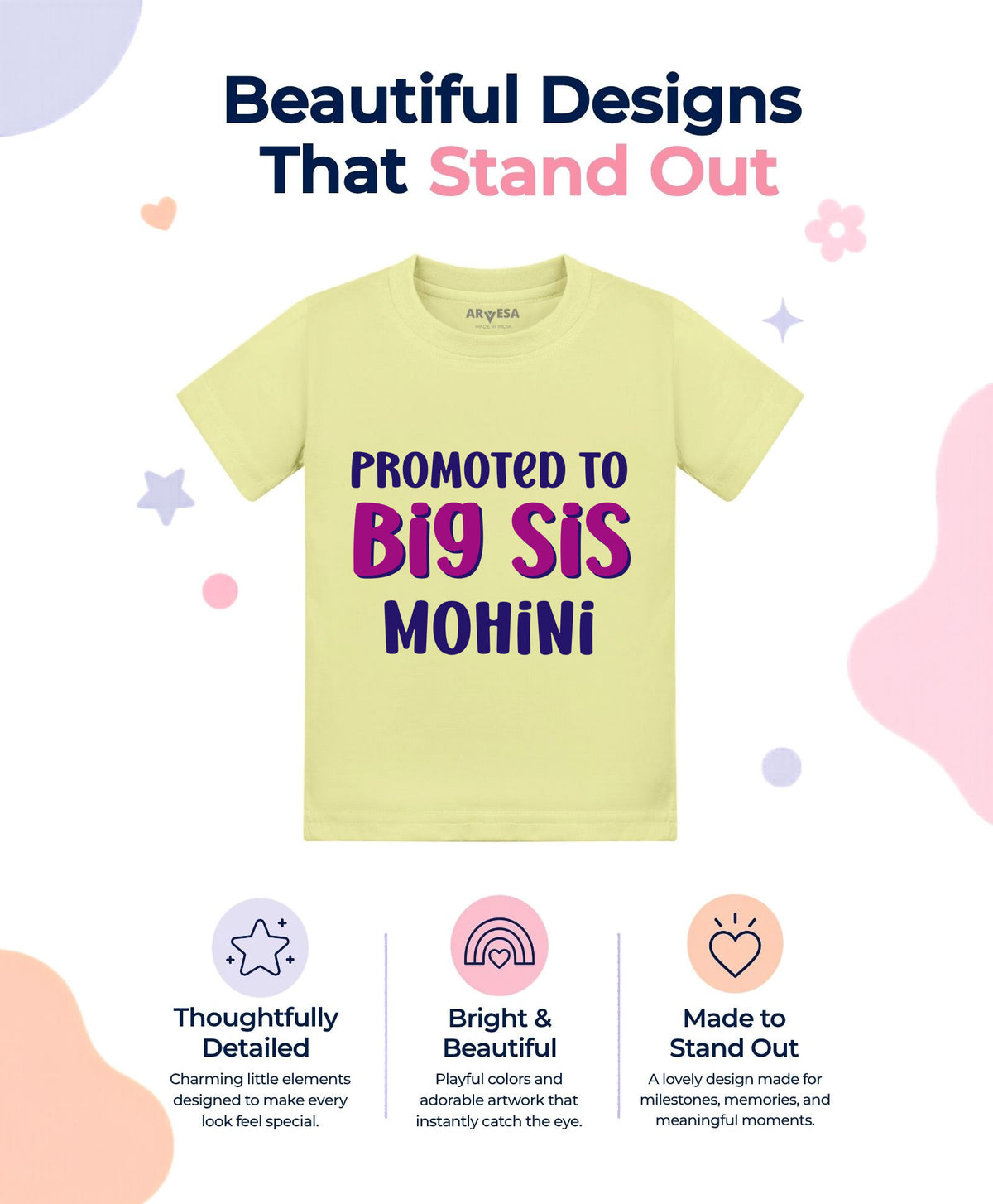 Yes | Promoted To Big Sis Sister - T-shirt