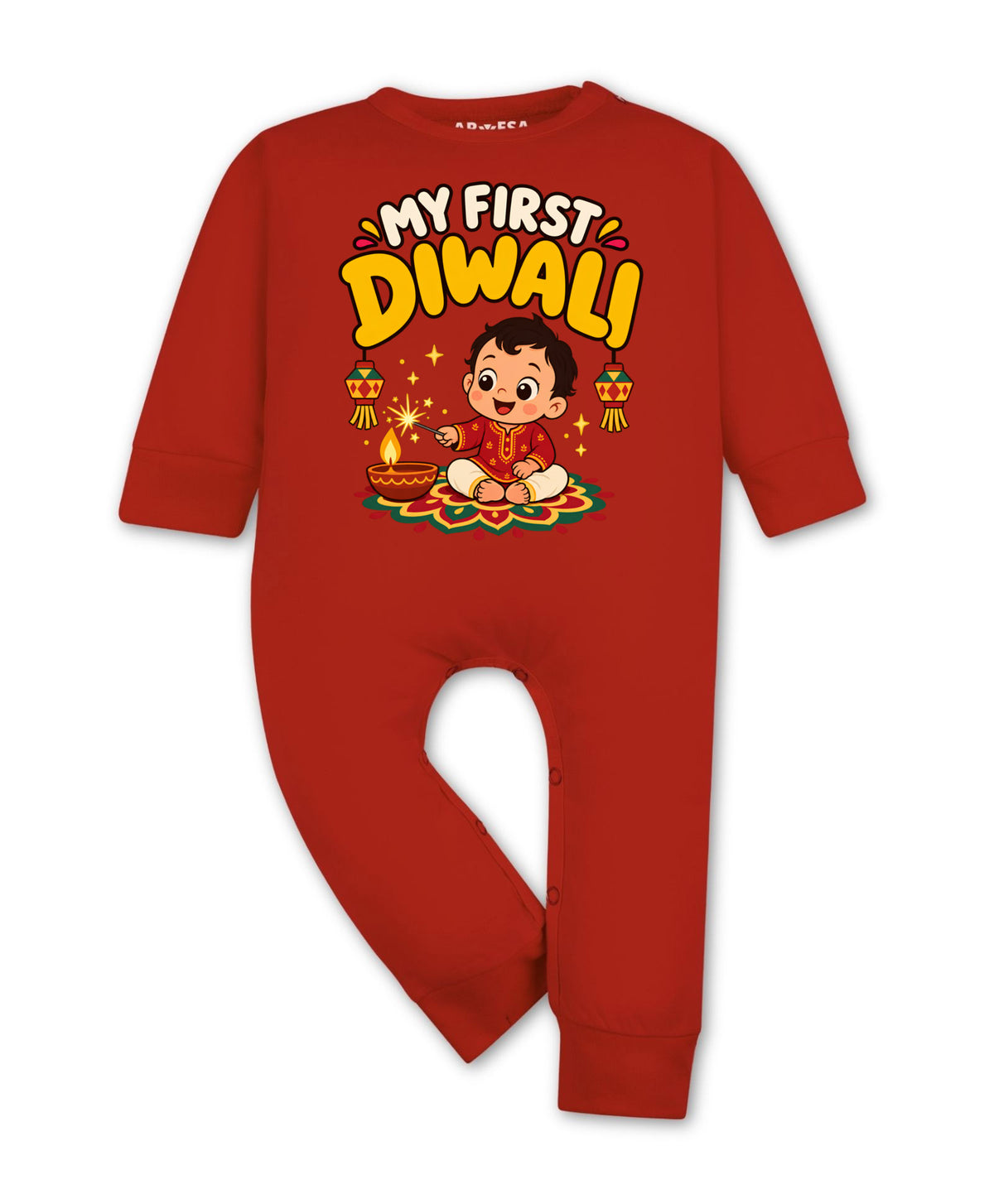 No | My First Diwali - Jumpsuit