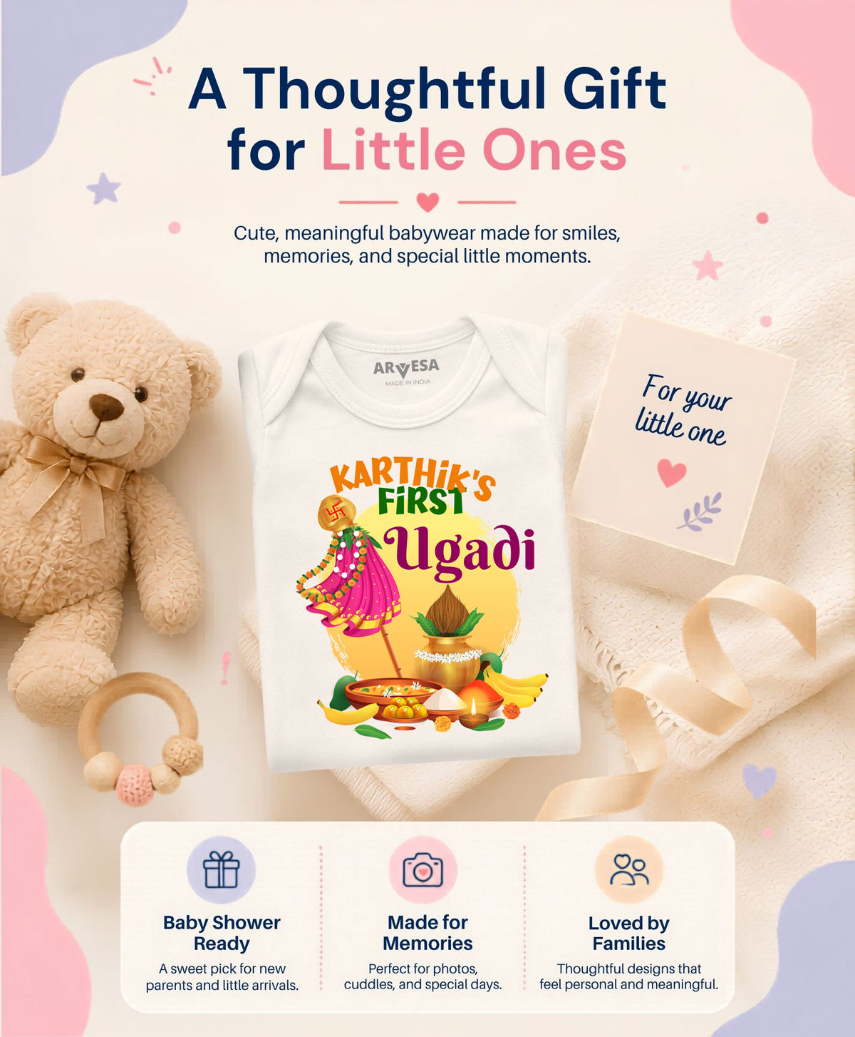 Yes | My First Ugadi - Romper