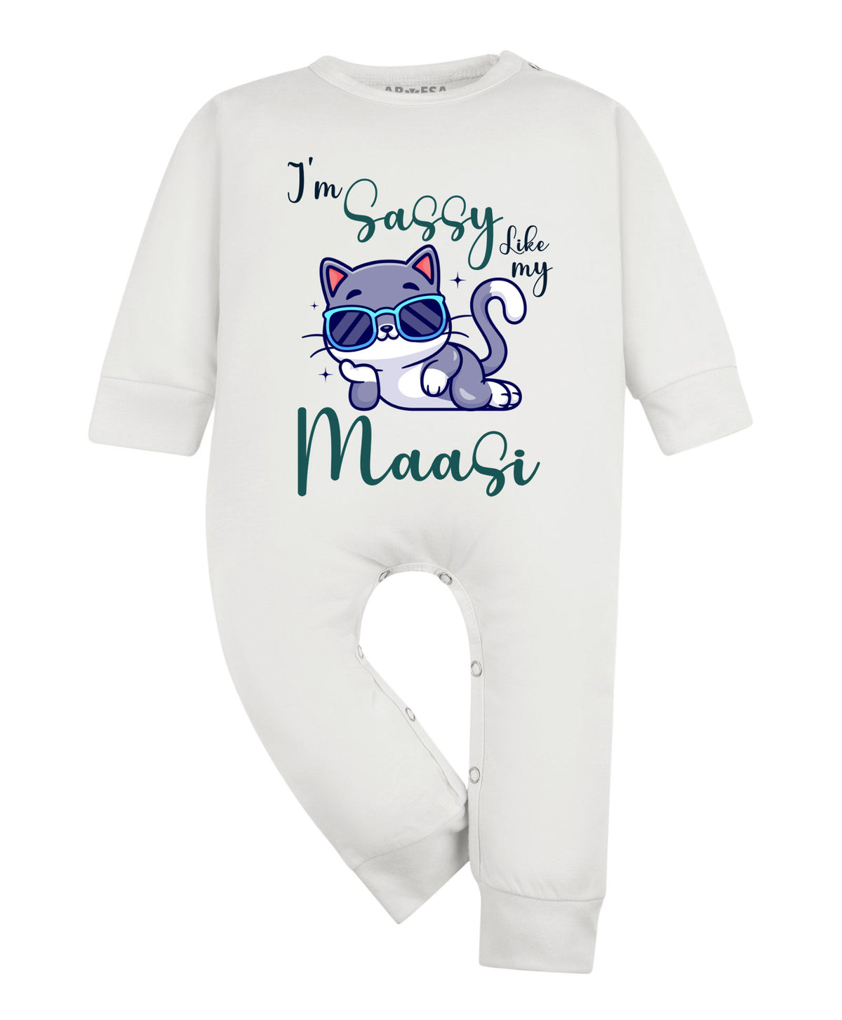 No | I Am Sassy Like My Bua Maasi - Jumpsuit