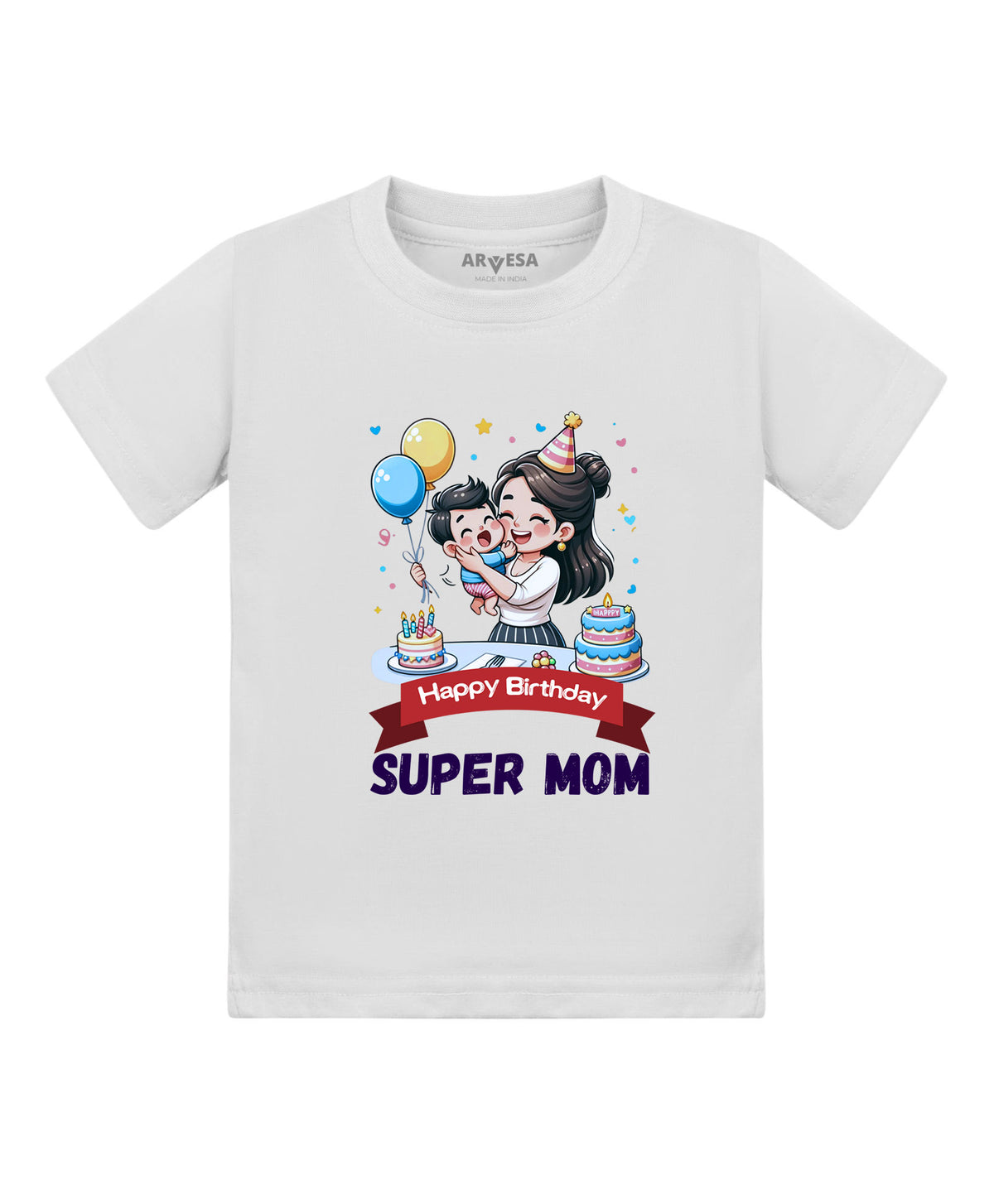 No | Happy Birthday Super Mom Mom Birthday - T-shirt