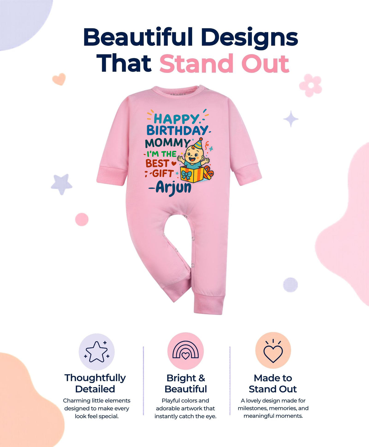 Yes | Happy Birthday Mommy I'm The Best Gift Mom Birthday - Jumpsuit
