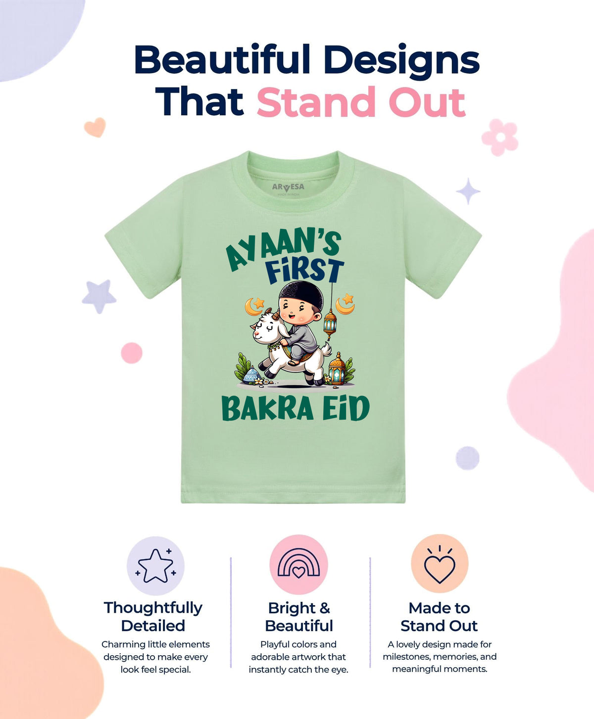 Yes | My First Eid - T-shirt
