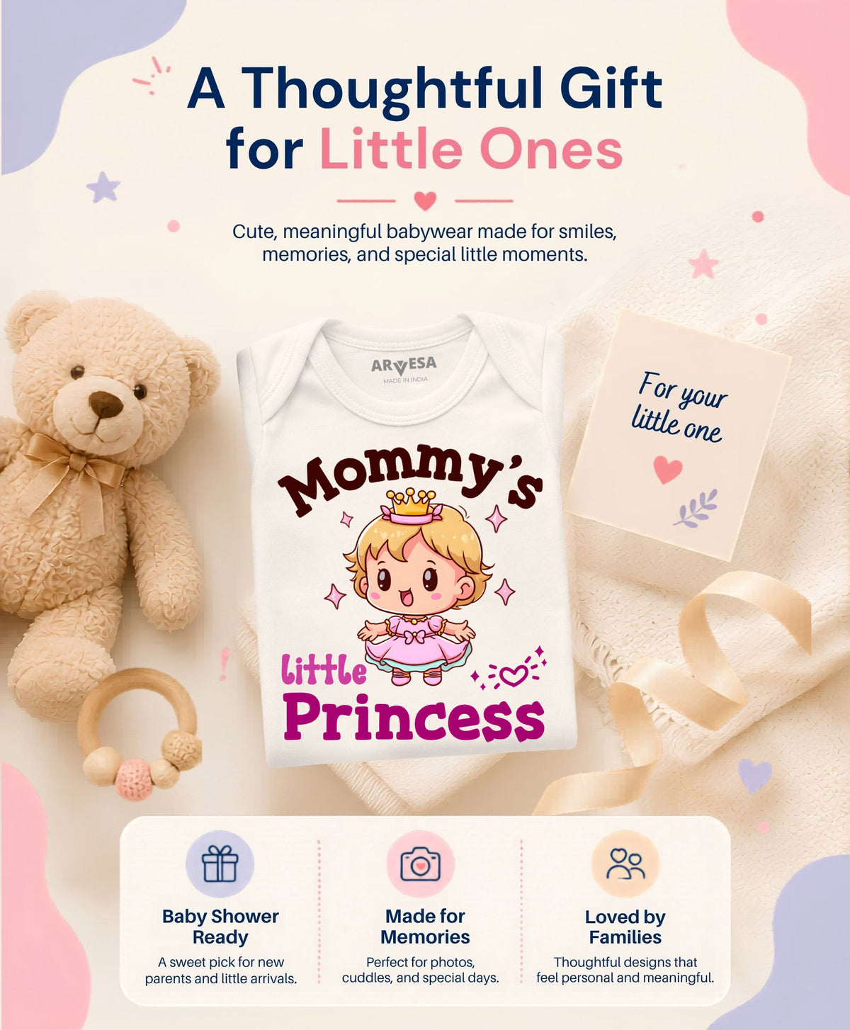 No | Mommy Little Prince - Romper