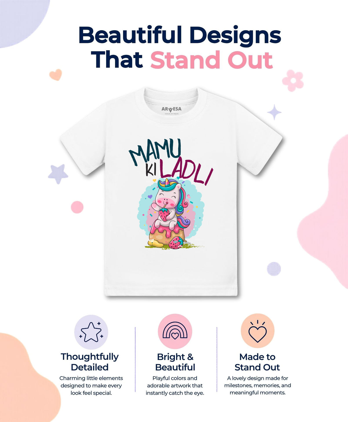No | Mamu Ki Ladli - T-shirt