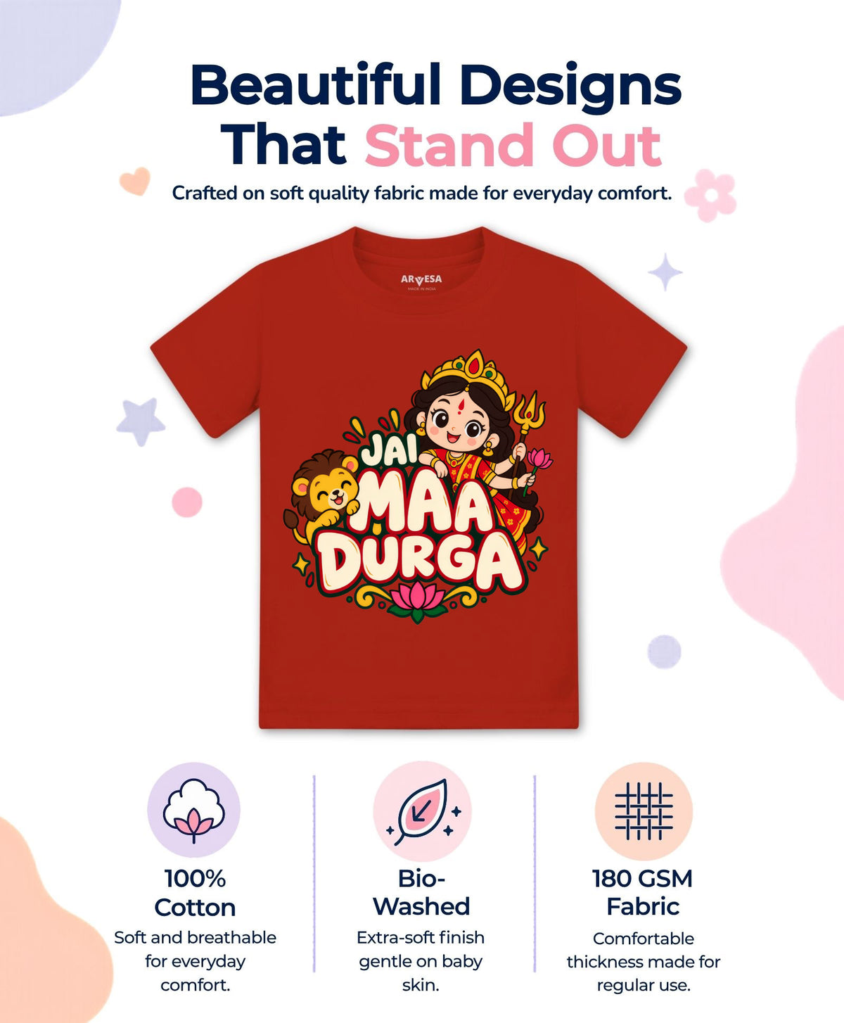 Jai Maa Durga Durga Puja - T-shirt