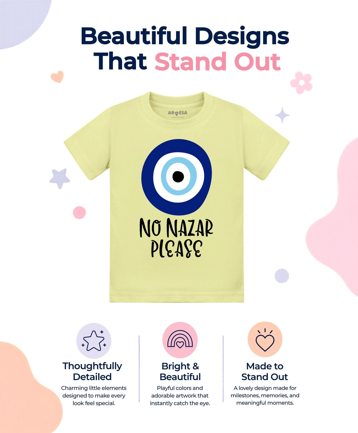 No | No Nazar Please Quirky - T-shirt