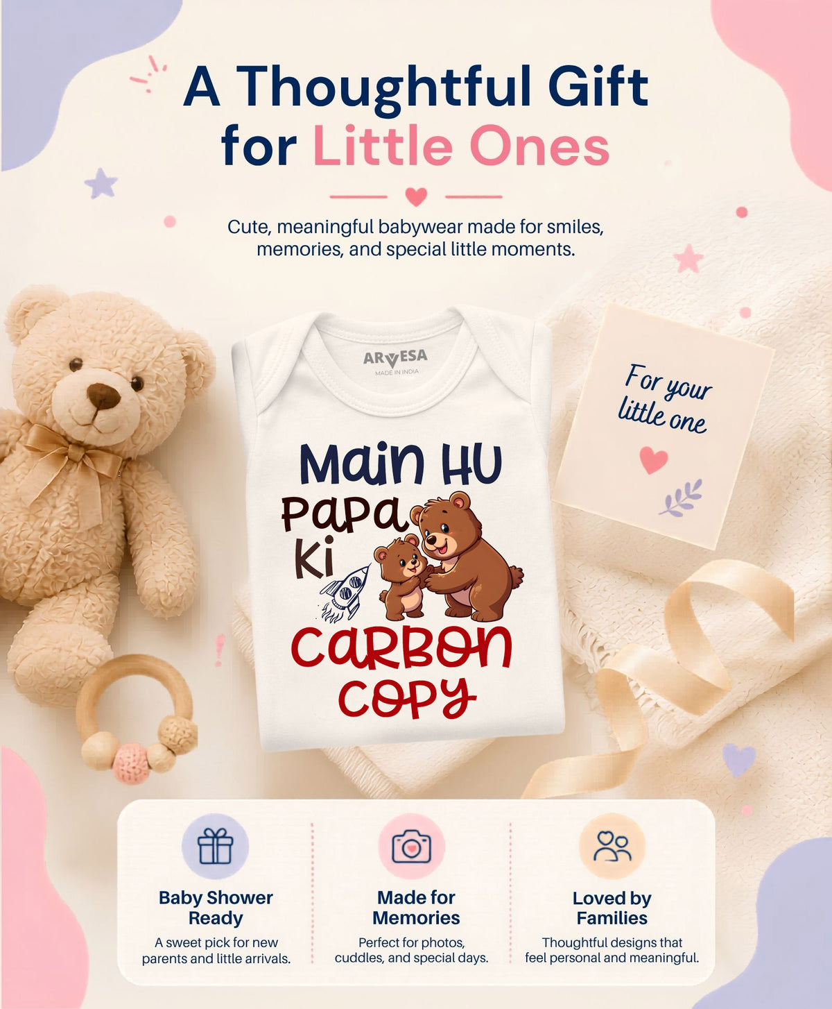 No | Mai Hu Papa Ki Carbon Copy Dad - Romper