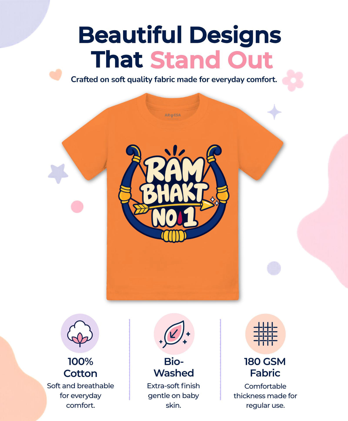 Ram Bhakt No-1 Dussehra - T-shirt