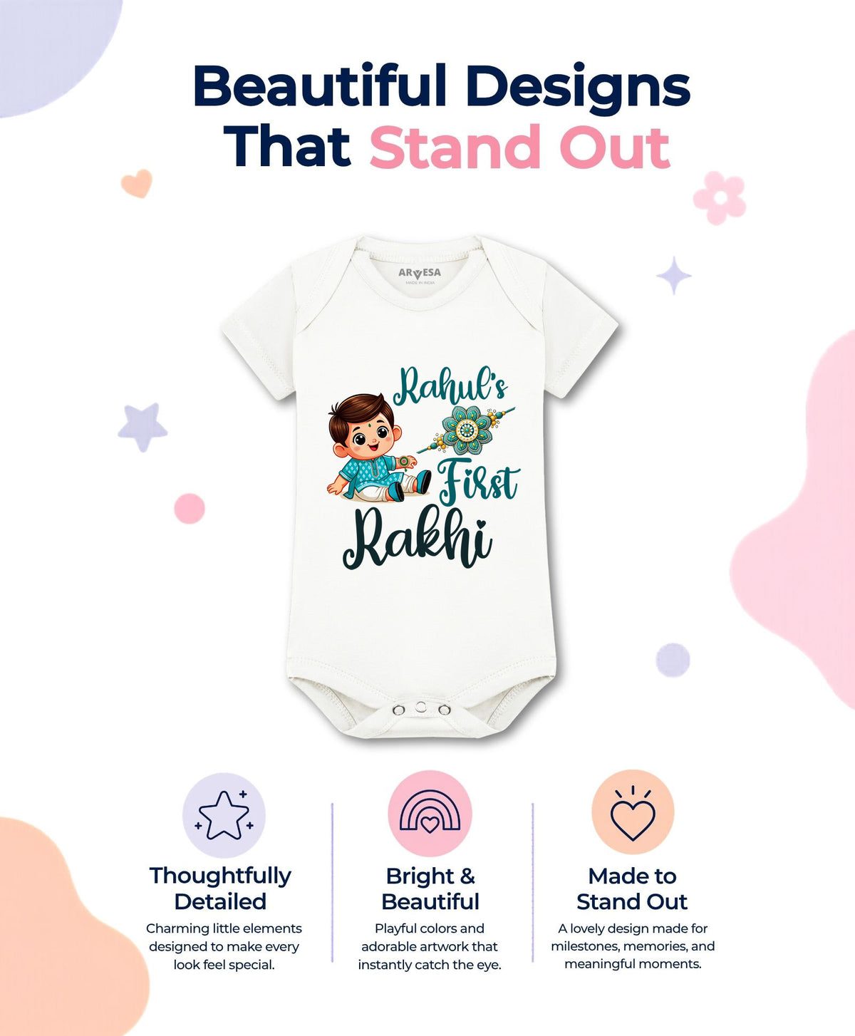 Yes | My First Rakhi - Romper