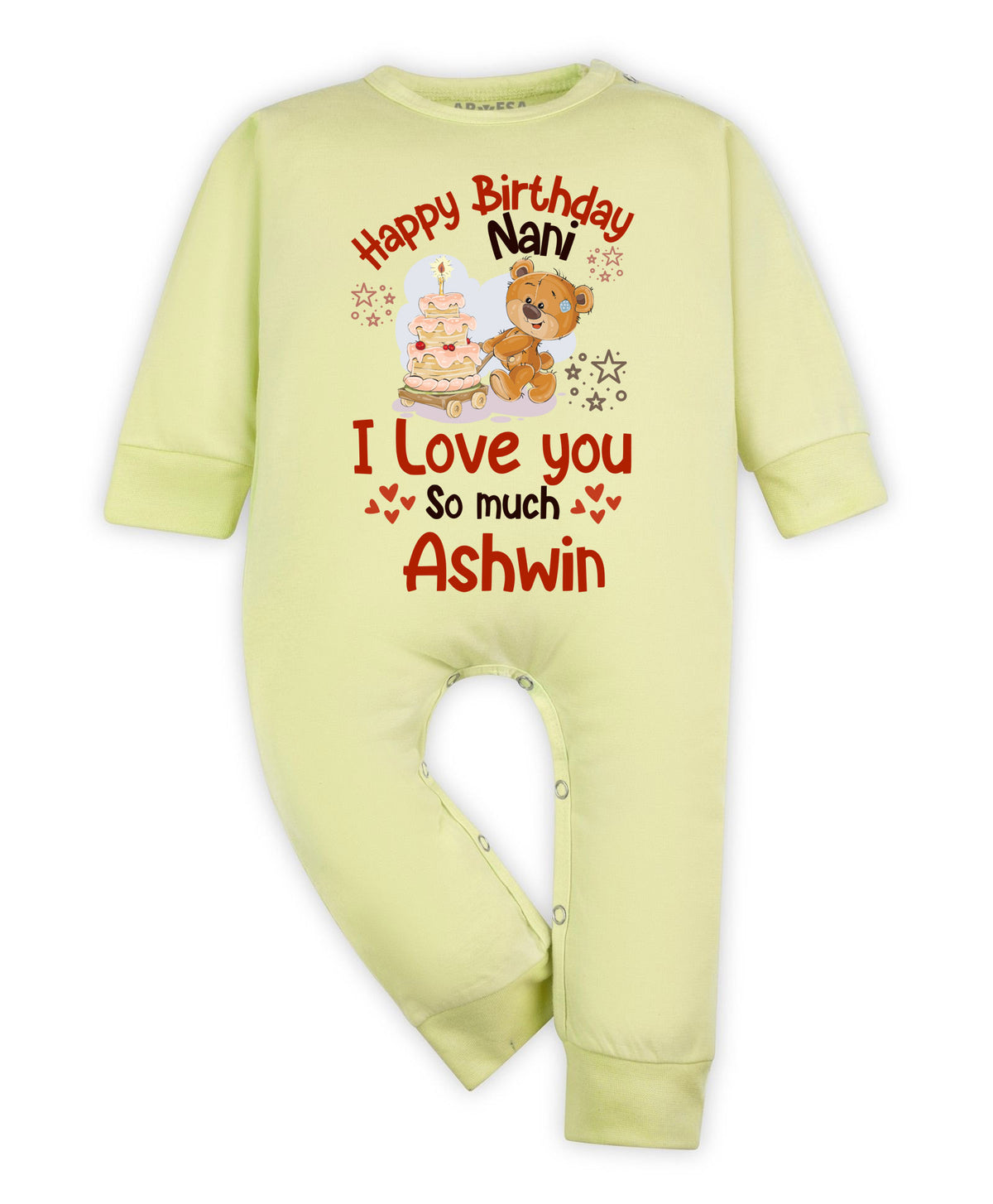 Yes | Happy Birthday Nani Family Birthday - Jumpsuit