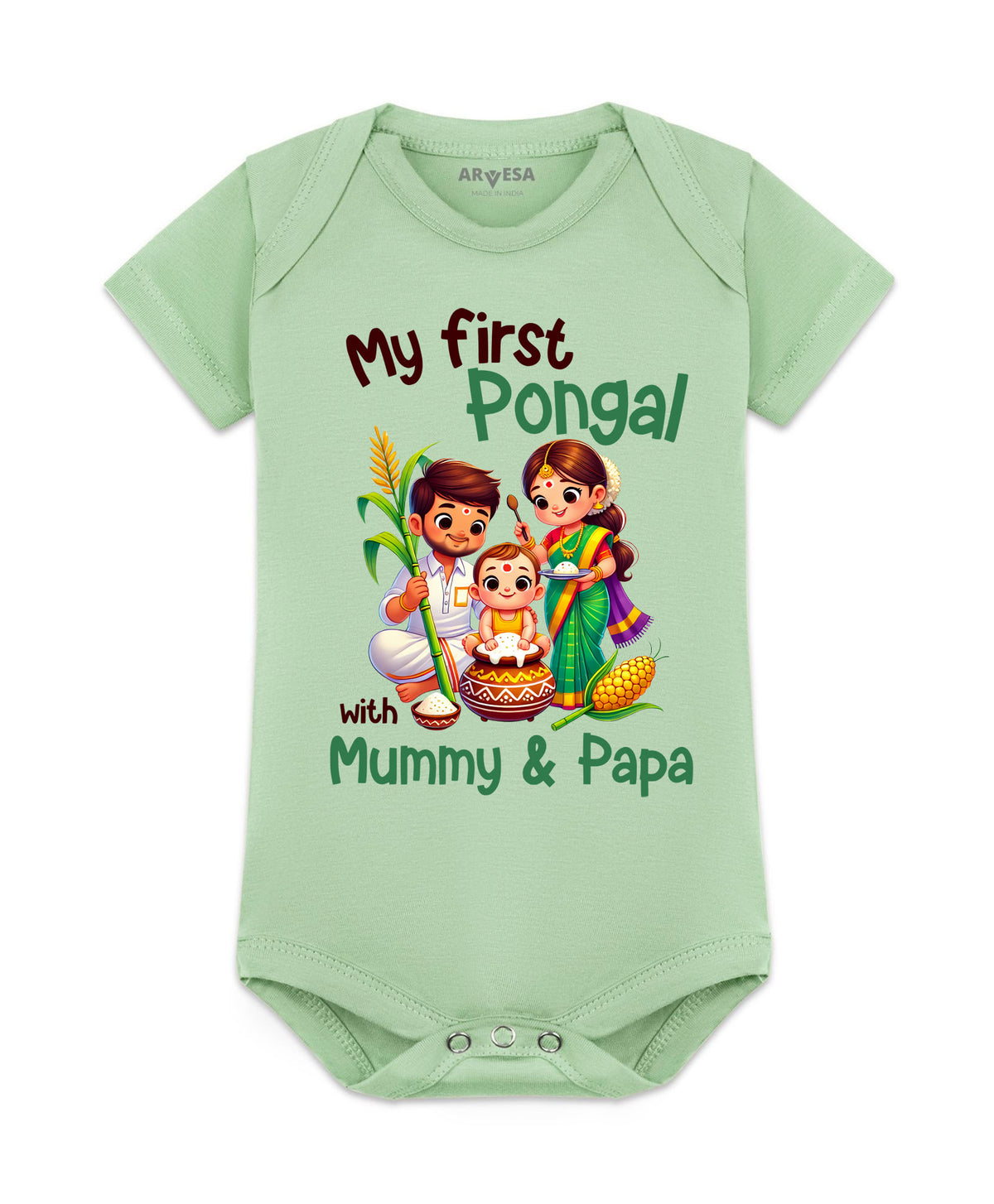 No | My First Pongal - Romper