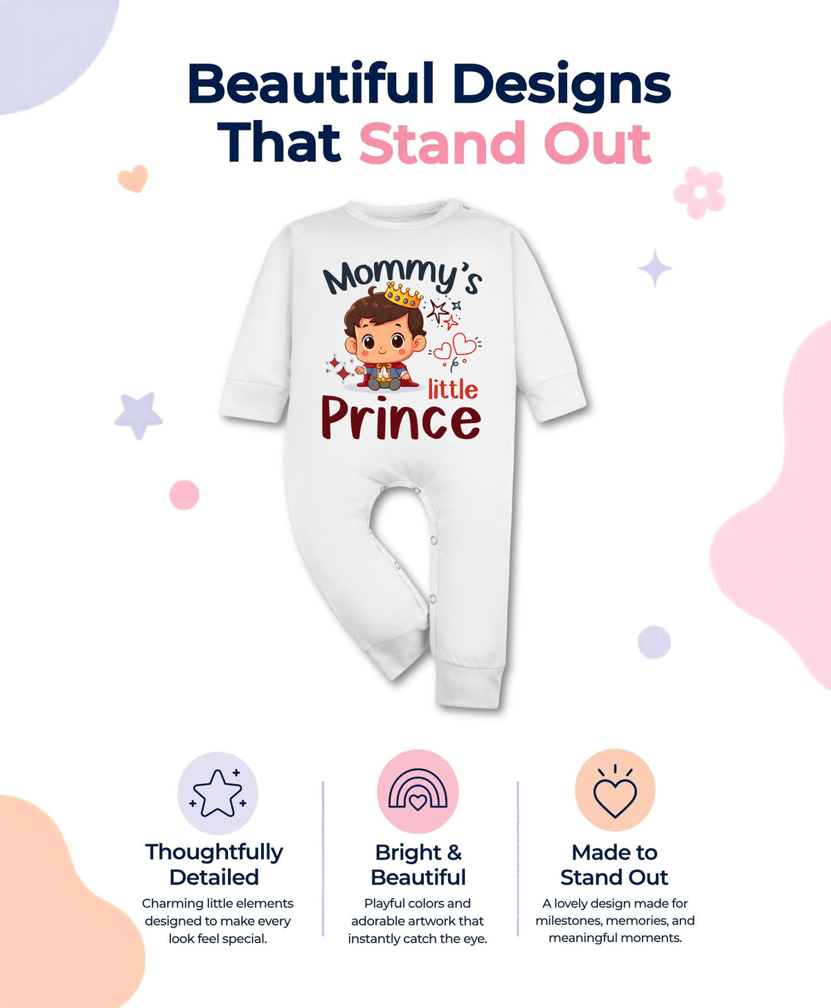 No | Mommy Little Prince - Jumpsuit