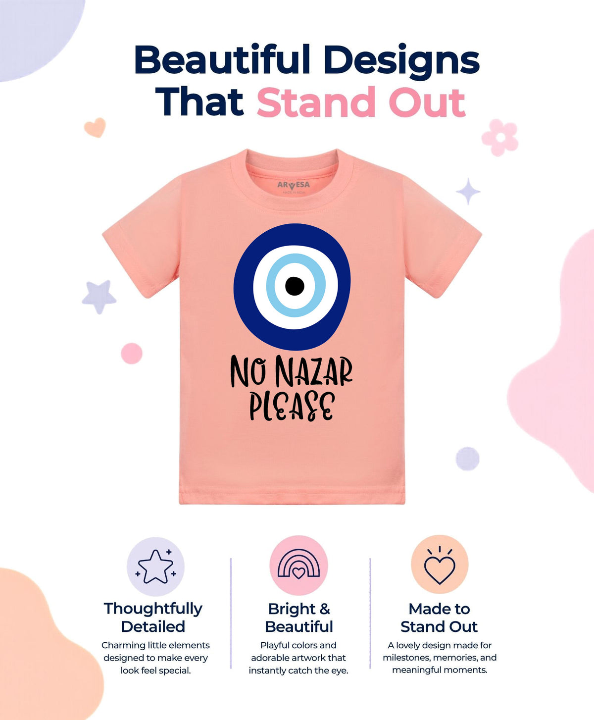 No | No Nazar Please Quirky - T-shirt