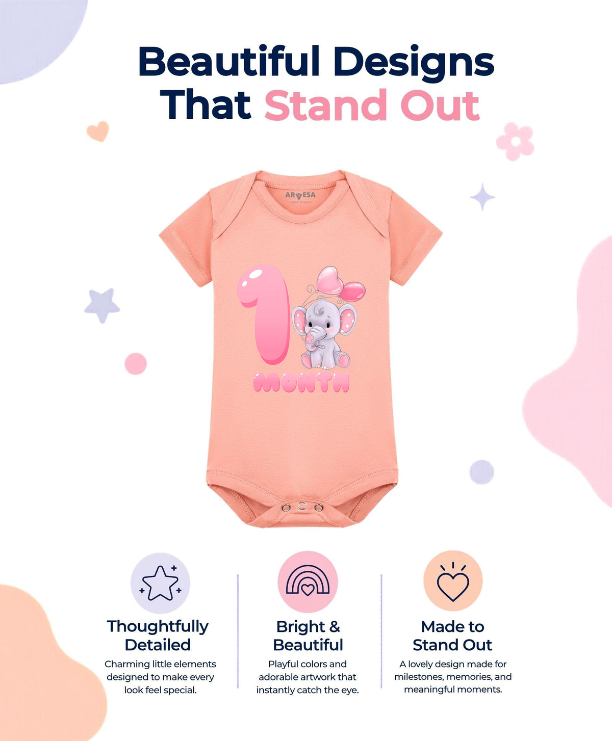 No | 1 Month - Romper