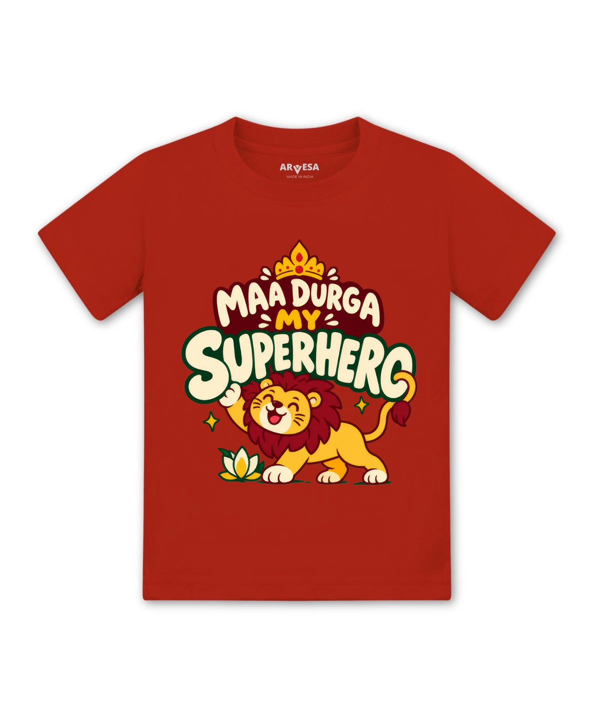 Maa Durga My Superhero Durga Puja - T-shirt
