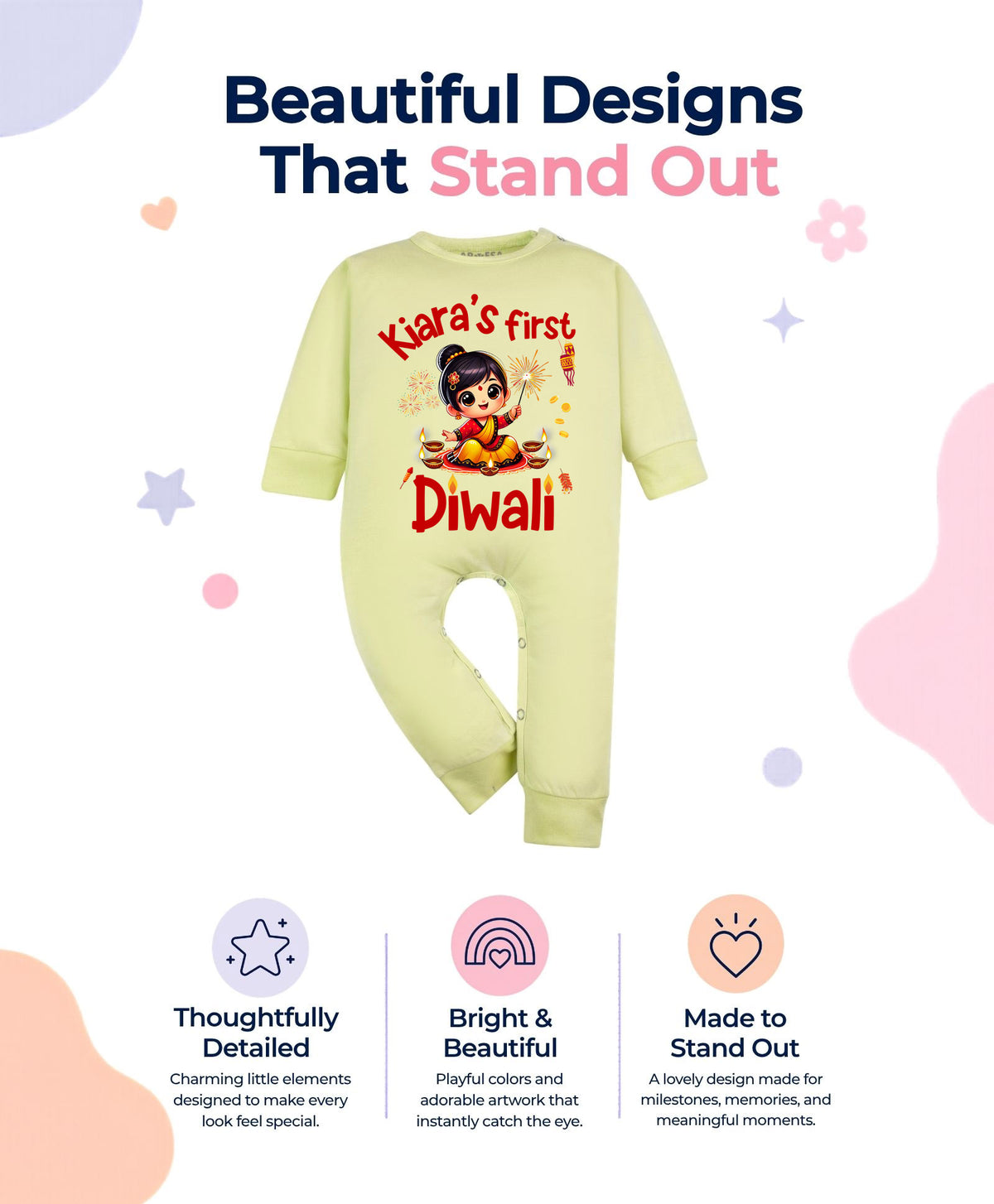 Yes | My First Diwali - Jumpsuit