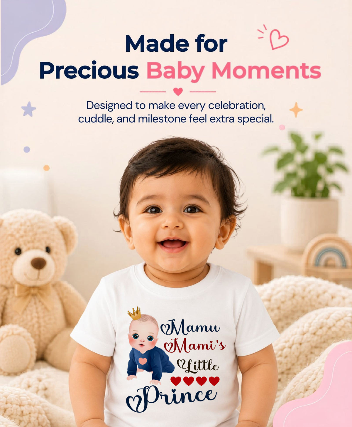 No | Mamu Mami'S Little Prince - T-shirt