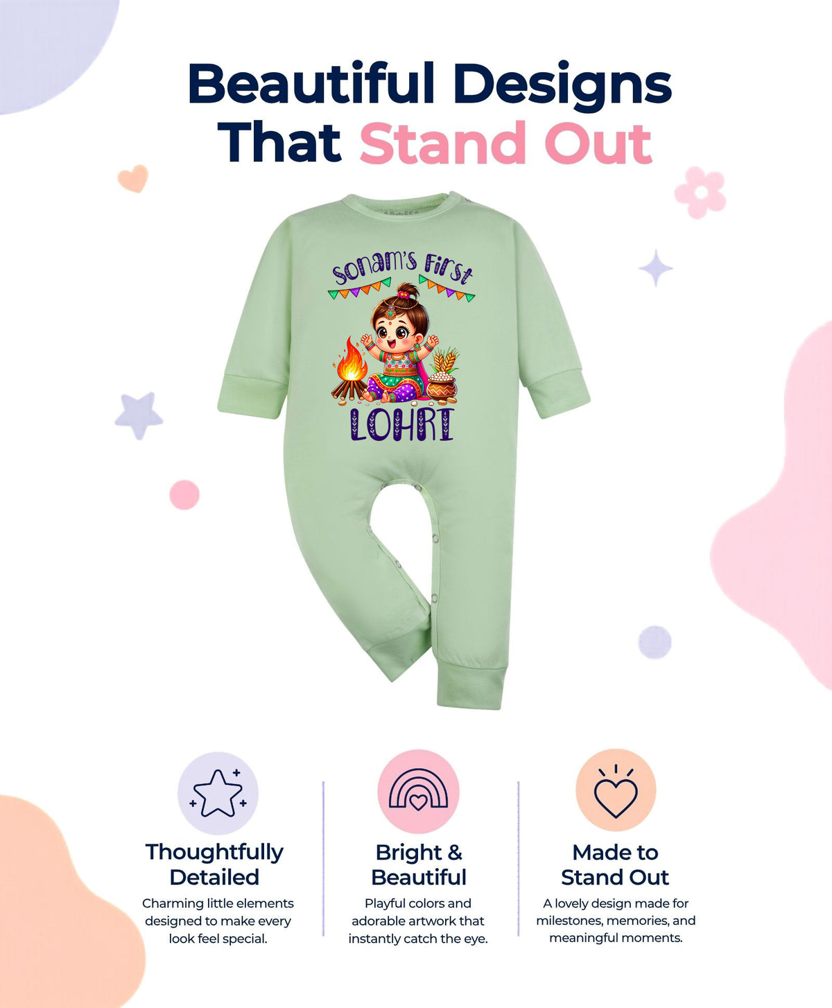 Yes | My First Lohri - Jumpsuit