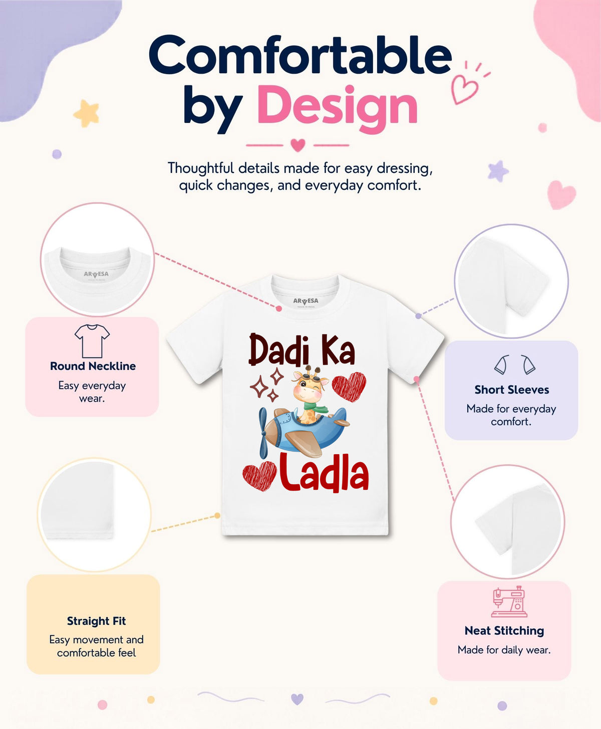 No | Dadi Ka Ladla Dada Dadi - T-shirt