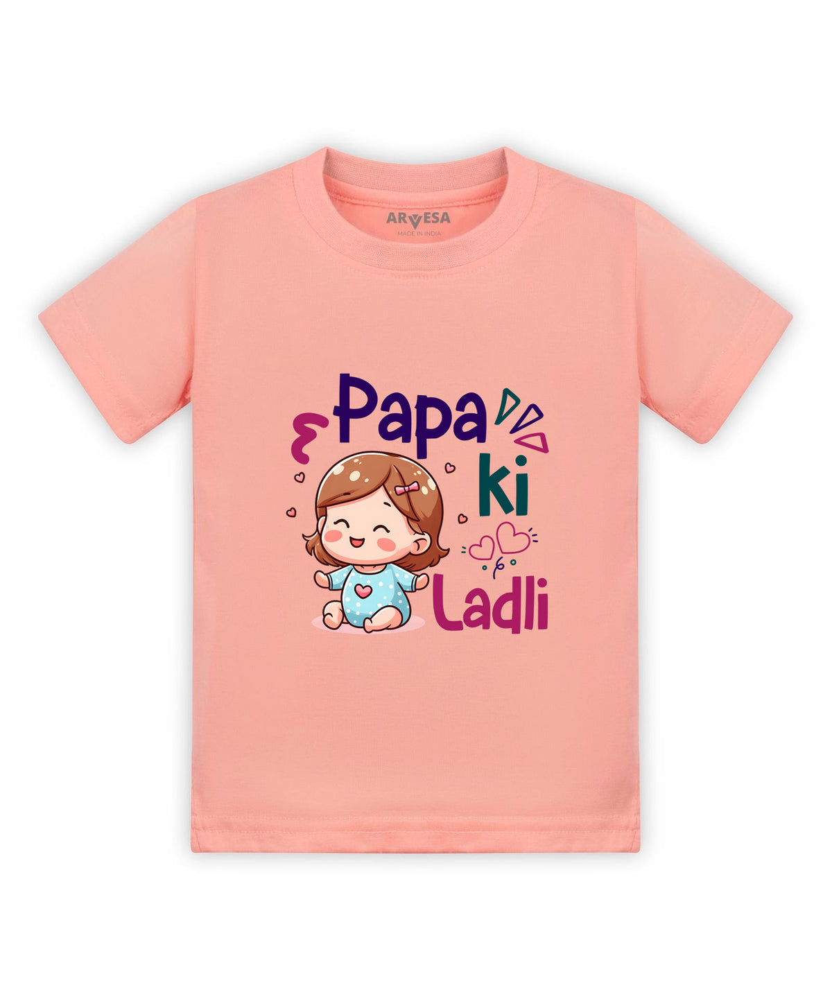 No | Papa Ki Ladli Dad - T-shirt