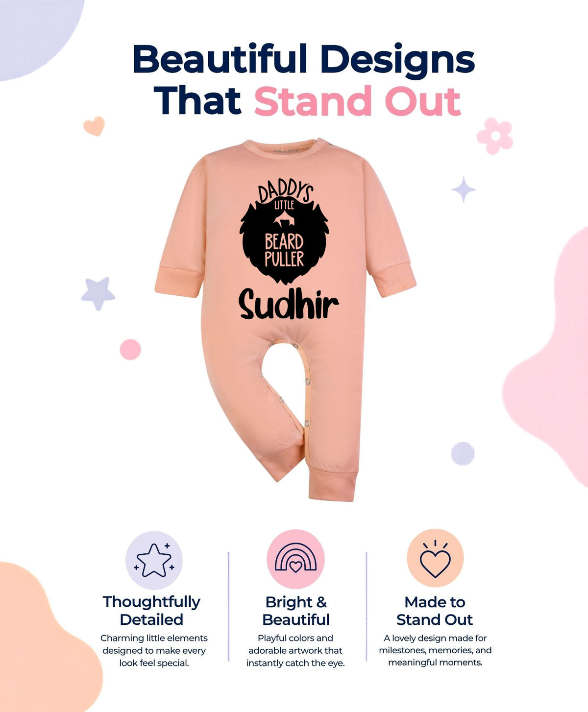 Yes | Daddy Little Beard Puller - Jumpsuit