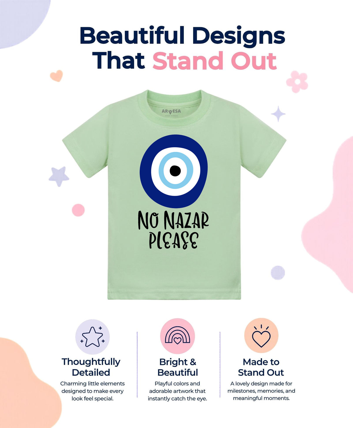 No | No Nazar Please Quirky - T-shirt