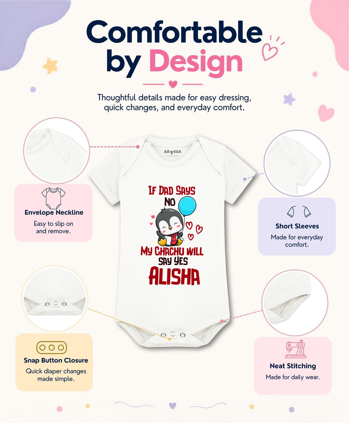 Yes | If Dad Say No My Chachu - Romper