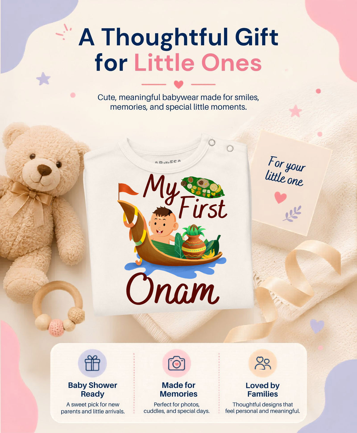 No | My First Onam - Jumpsuit