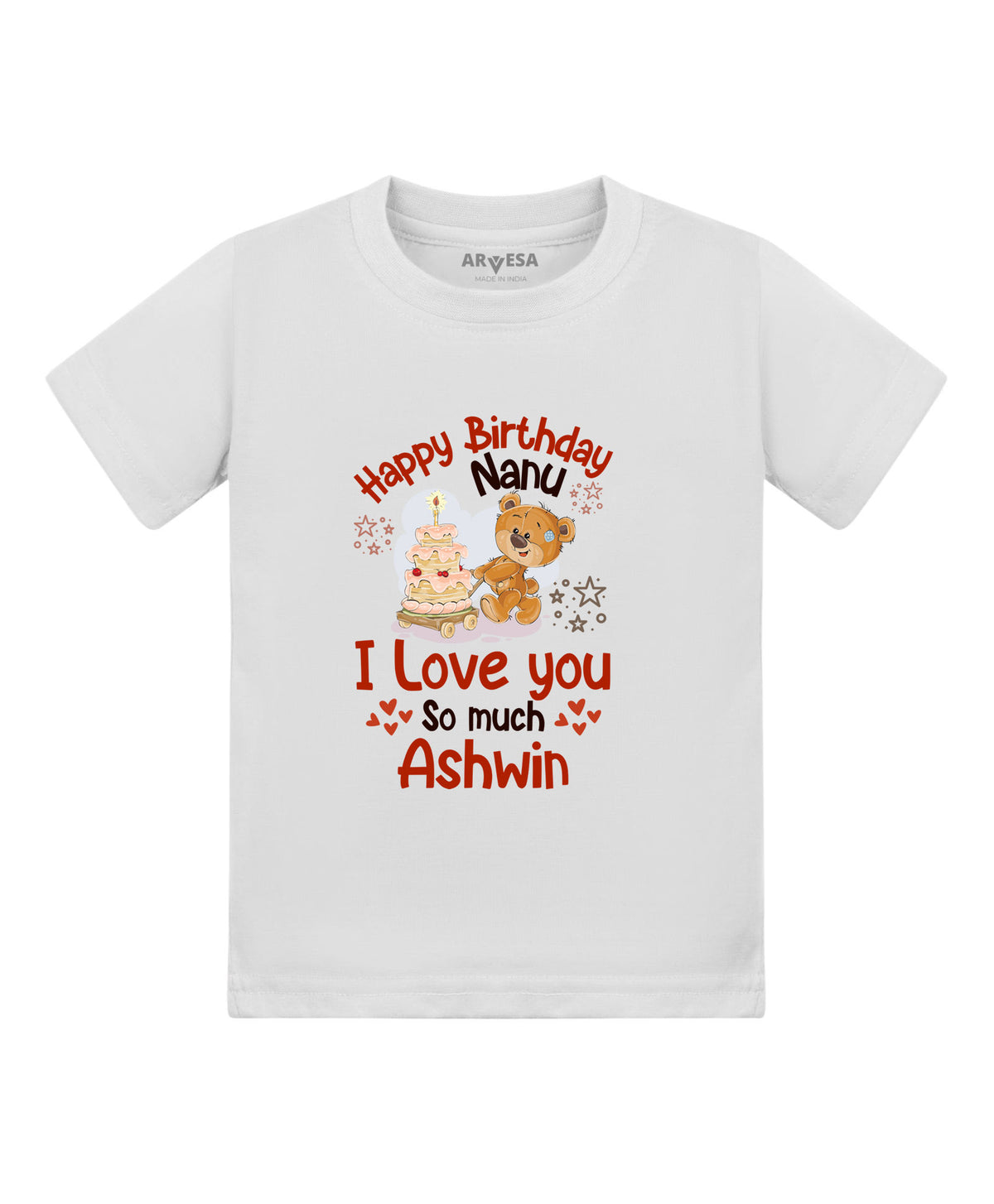 Yes | Happy Birthday Nanu Family Birthday - T-shirt