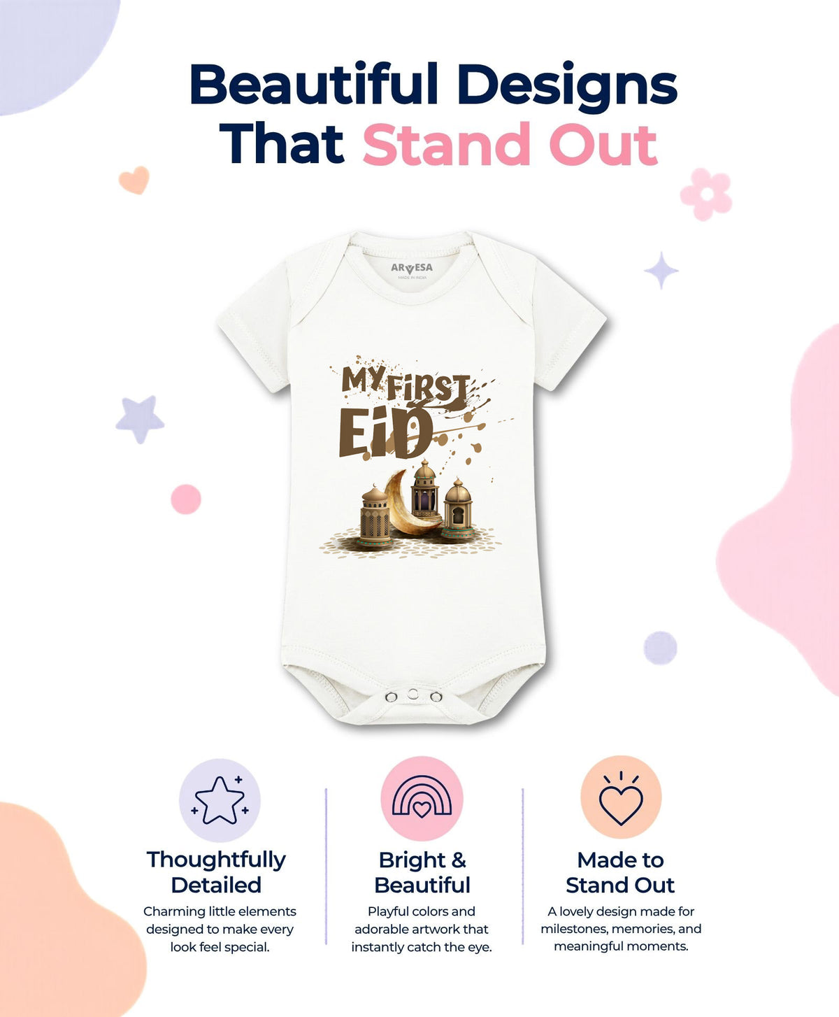 No | My First Eid - Romper