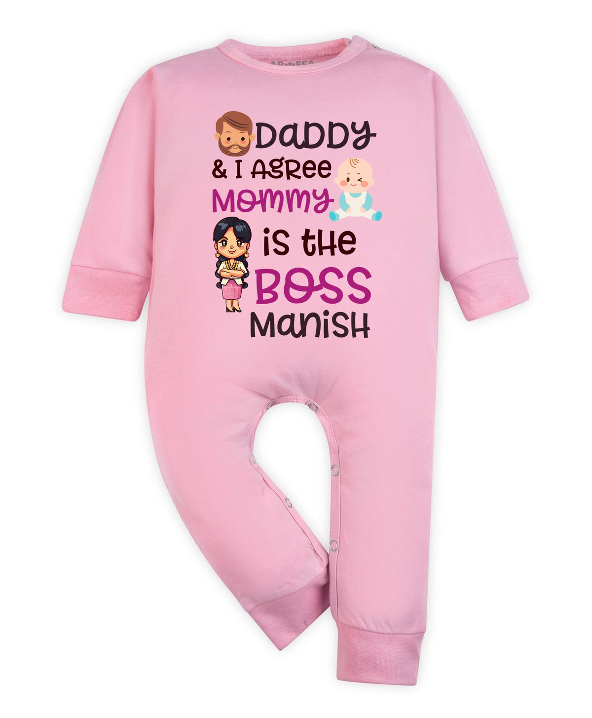 Yes | Daddy & I Agree Mommy Is Boss - Jumpsuit