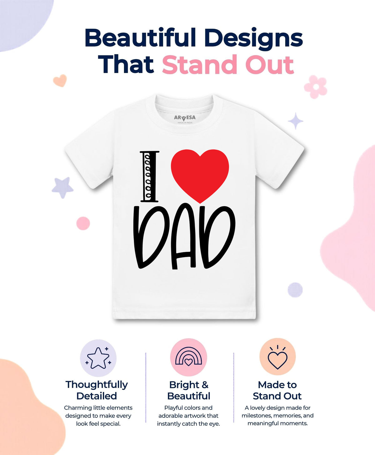 No | I Love Dad - T-shirt
