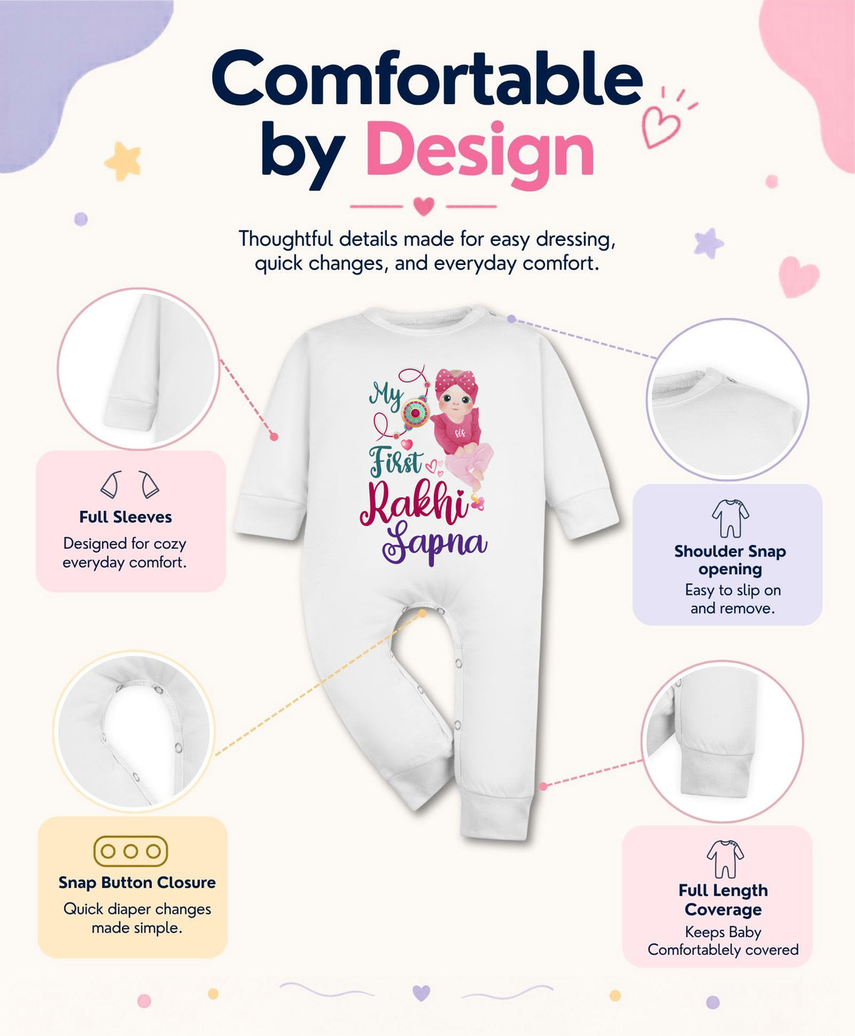 Yes | My First Rakhi - Jumpsuit